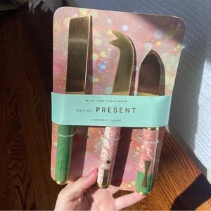 Anthropologie Bergen Cheese Knives, Set of 3